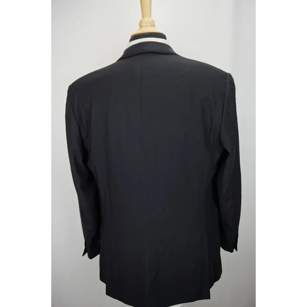Canali 1934 CURRENT Black Woven Sport Coat Jacket Sz 42R